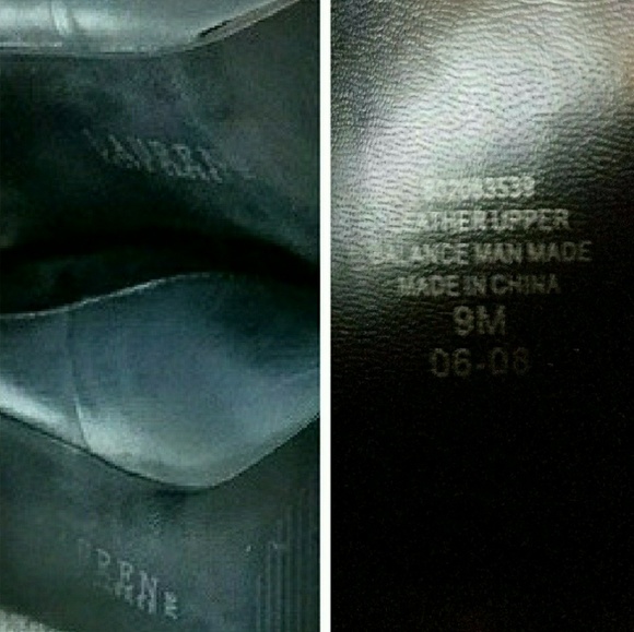 ❌SOLD Ralph Lauren Fur Black Leather Boots - Picture 8 of 8