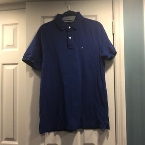 Dark Blue Tommy hilfiger button down shirt