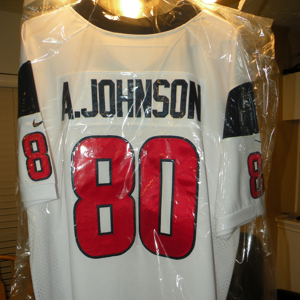 Houston Texas Jersey A. Johnson No. 80 Crispy