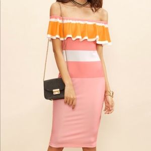 Off shoulder pencil dress size L