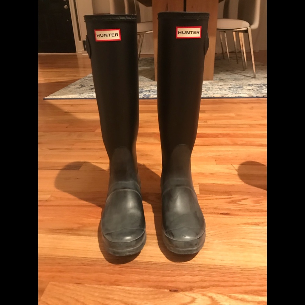 Hunter boots Size 8