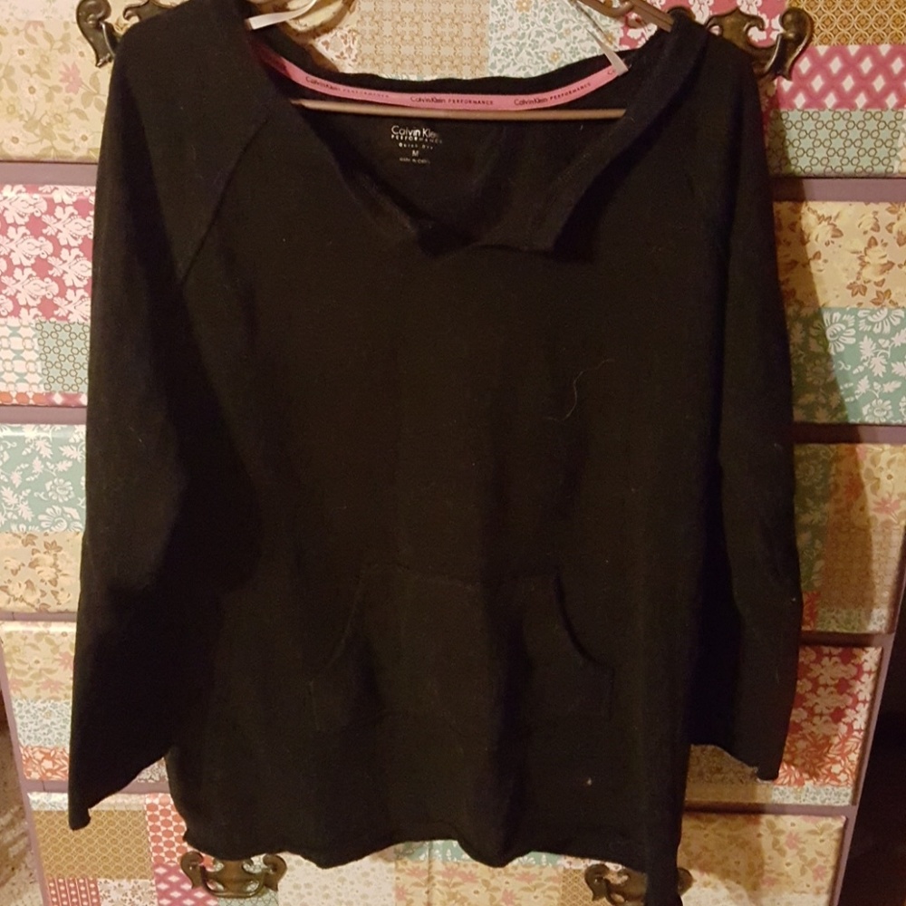Calvin Klein Preformance Off The Shoulder Sweater