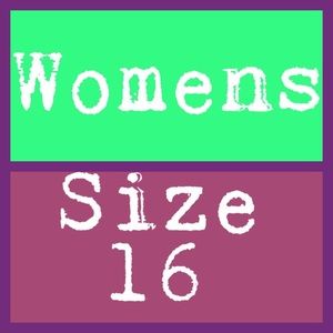 Womens size 16