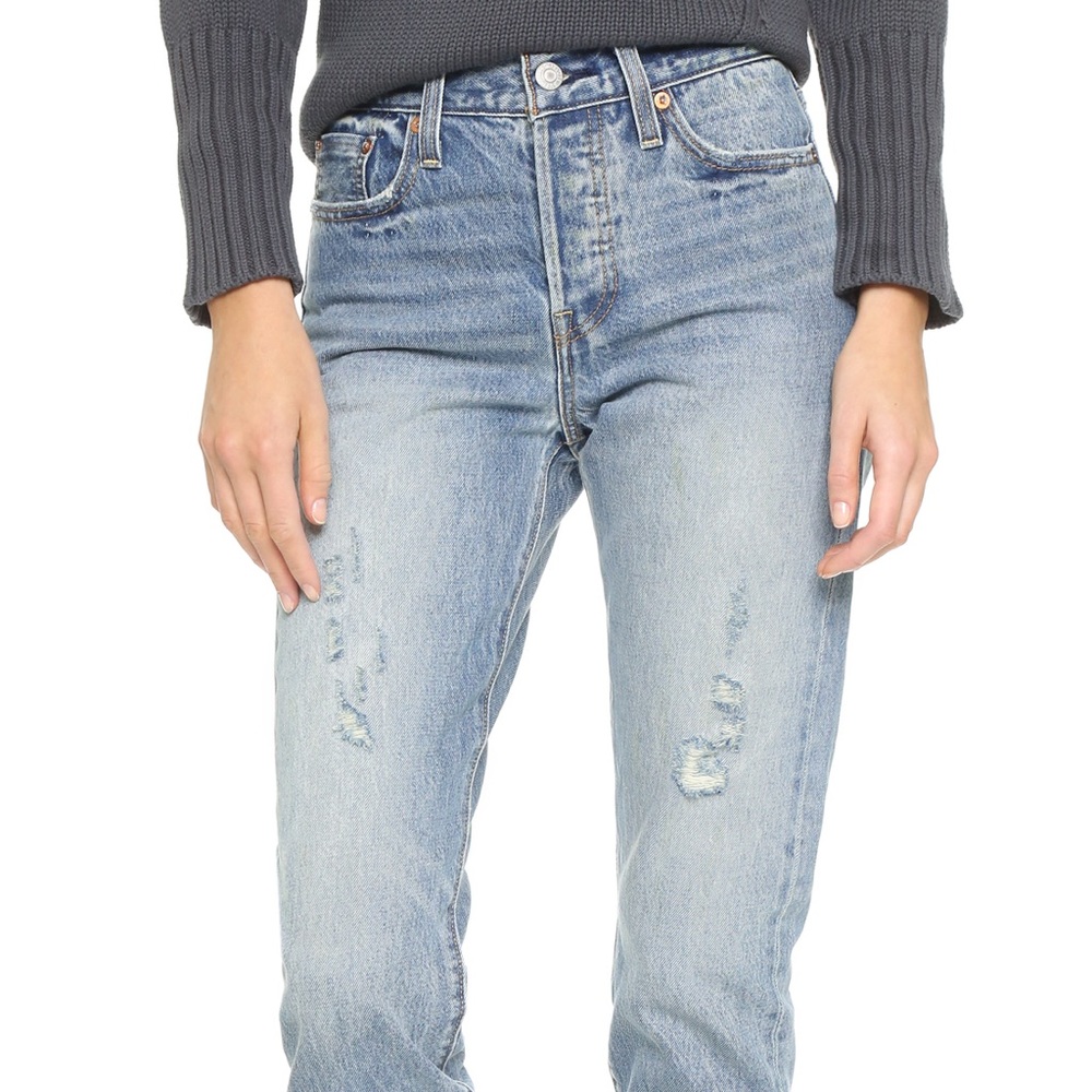 Levi Wedgie Icon Fit - Mom Jeans - High Waisted