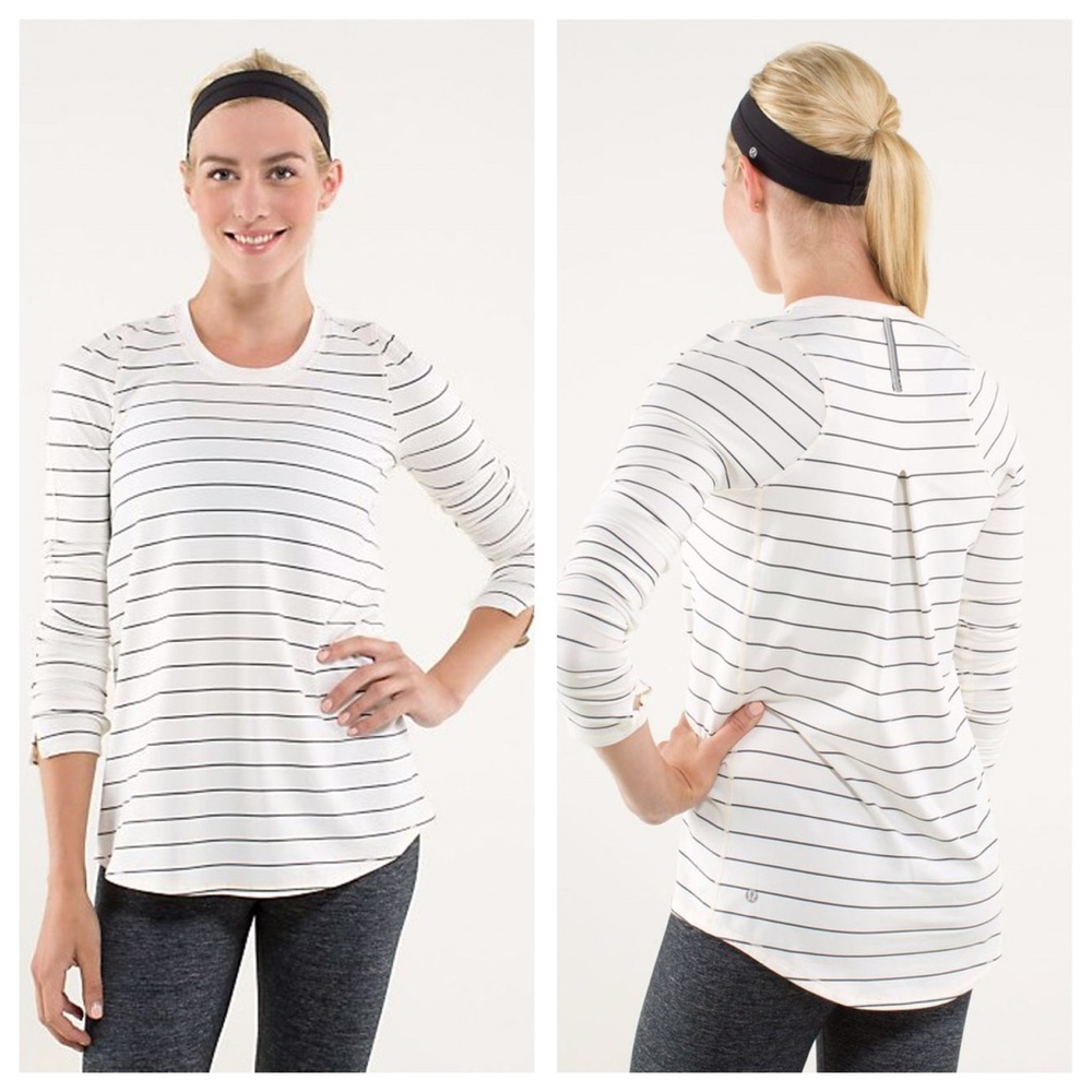 SOLD Lululemon Tuck and Flow Long Sleeve
