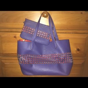Ralph Lauren handbag with matching wallet