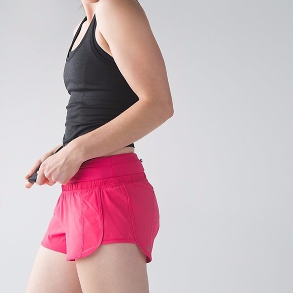 lululemon athletica Pants - Lululemon Fast Lane Short Boom Juice Pink
