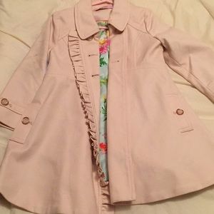 Adorable pink coat