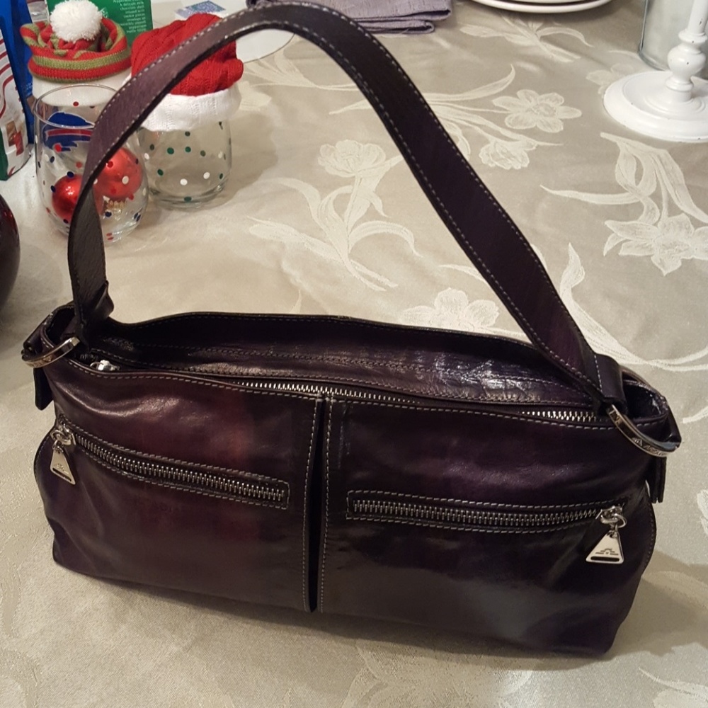 Rare Arcadia purse, genuine Italian leather