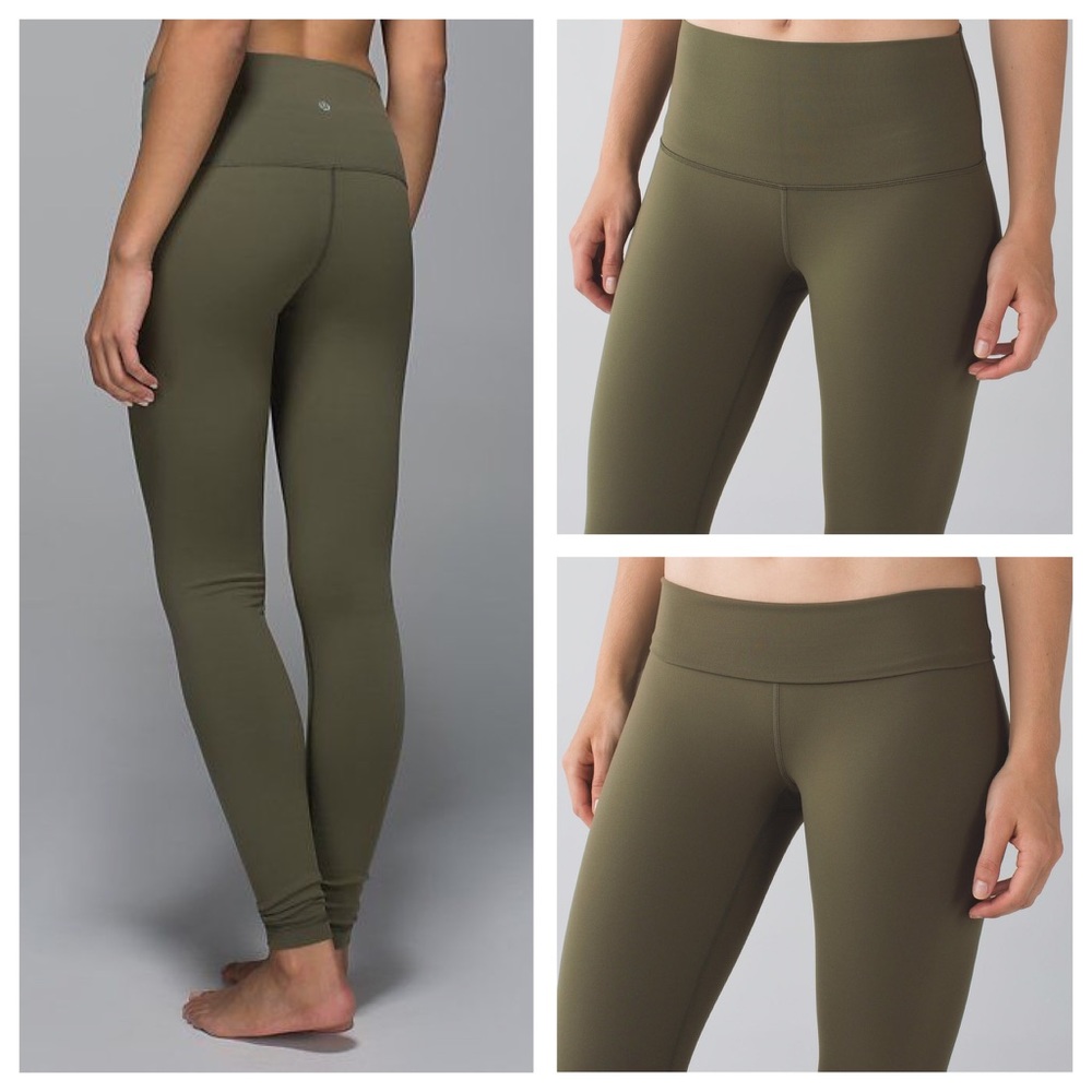SOLD Lululemon Wunder Under Roll Down Fatigue