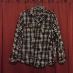 Flannel Faded Glory Long Sleeve Shirt