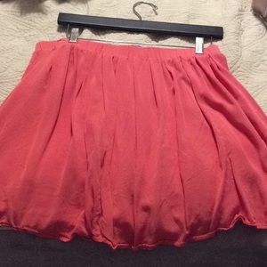 Coral skirt