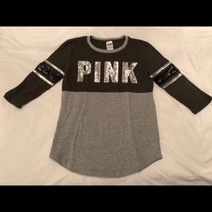 Victoria Secret PINK quarter sleeve shirt