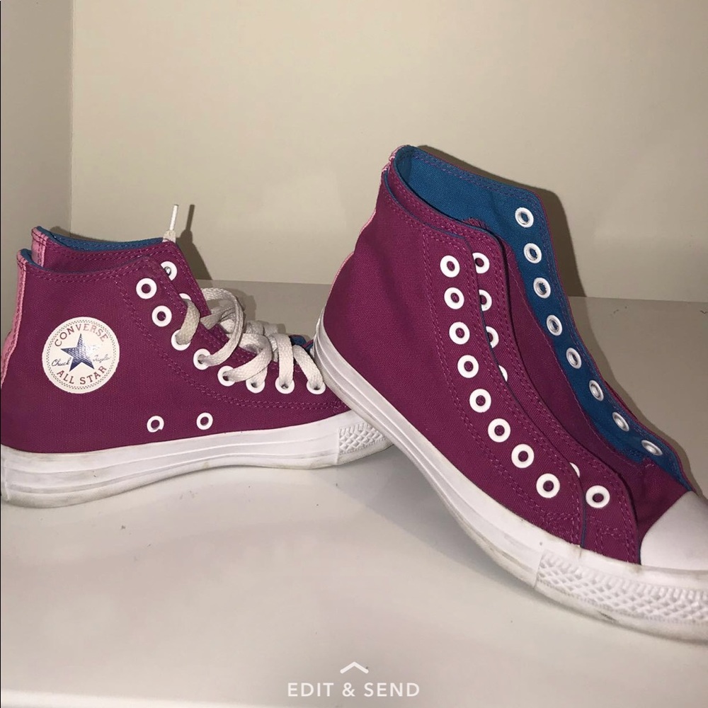 LIMITED EDITION pair of customized converse