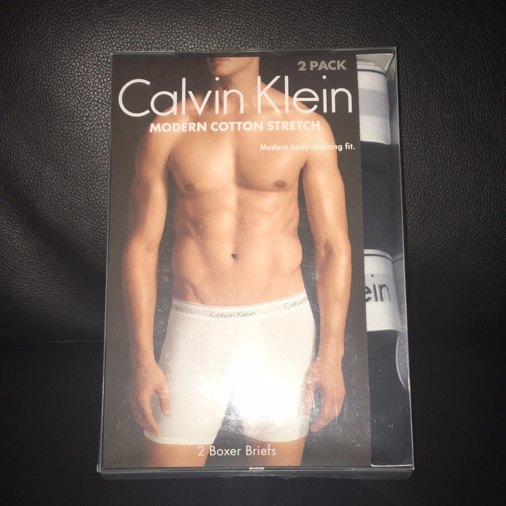 2 Pack Calvin Klein Boxer Briefs