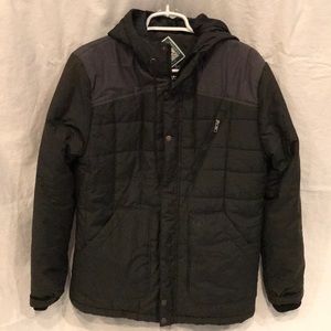 Men’s Volcom Coat in Black w/ Gray - Like New