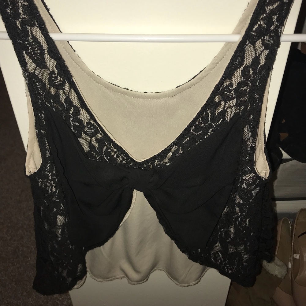 Tied in the Back/Laced Top