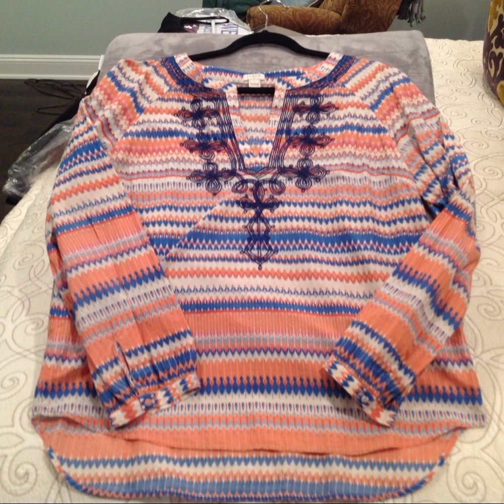 J crew peasant blouse, reduced❗️❗️