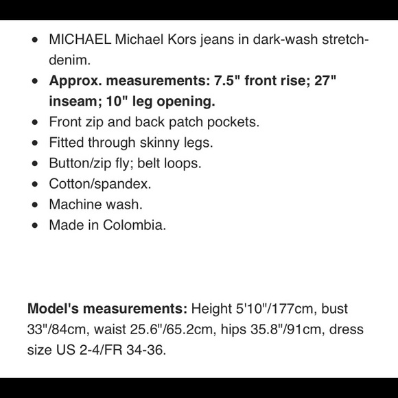 New MICHAEL Michael Kors jeans - Picture 4 of 6