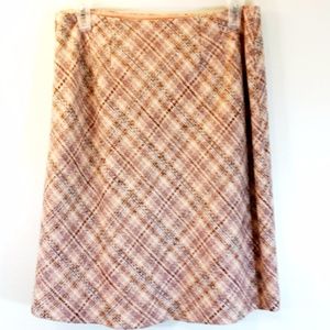 LOFT ANN TAYLOR Skirt Size 4 Small Tweed