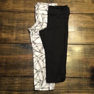 Youth Girls Old Navy Athletic Leggings Large