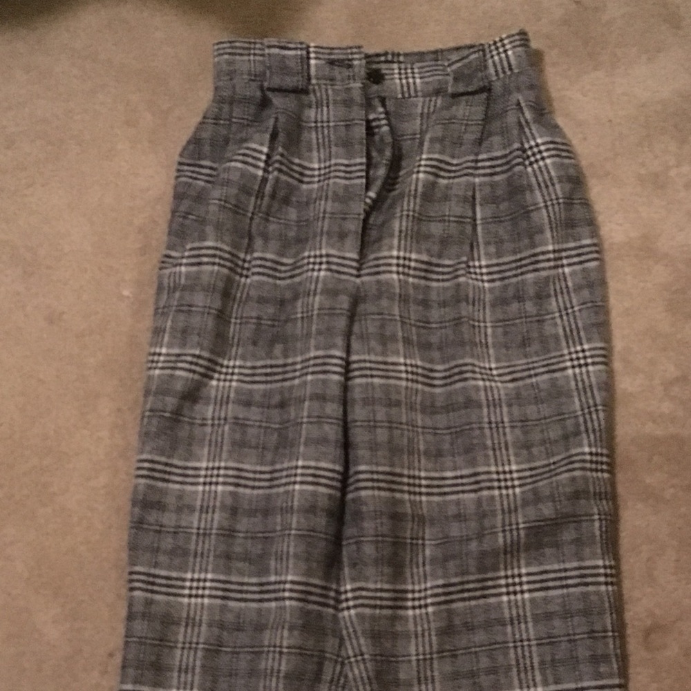 High wasted trouser pants