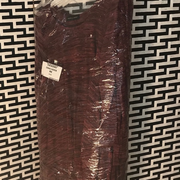 Burgundy Tunic Dress - Picture 5 of 6