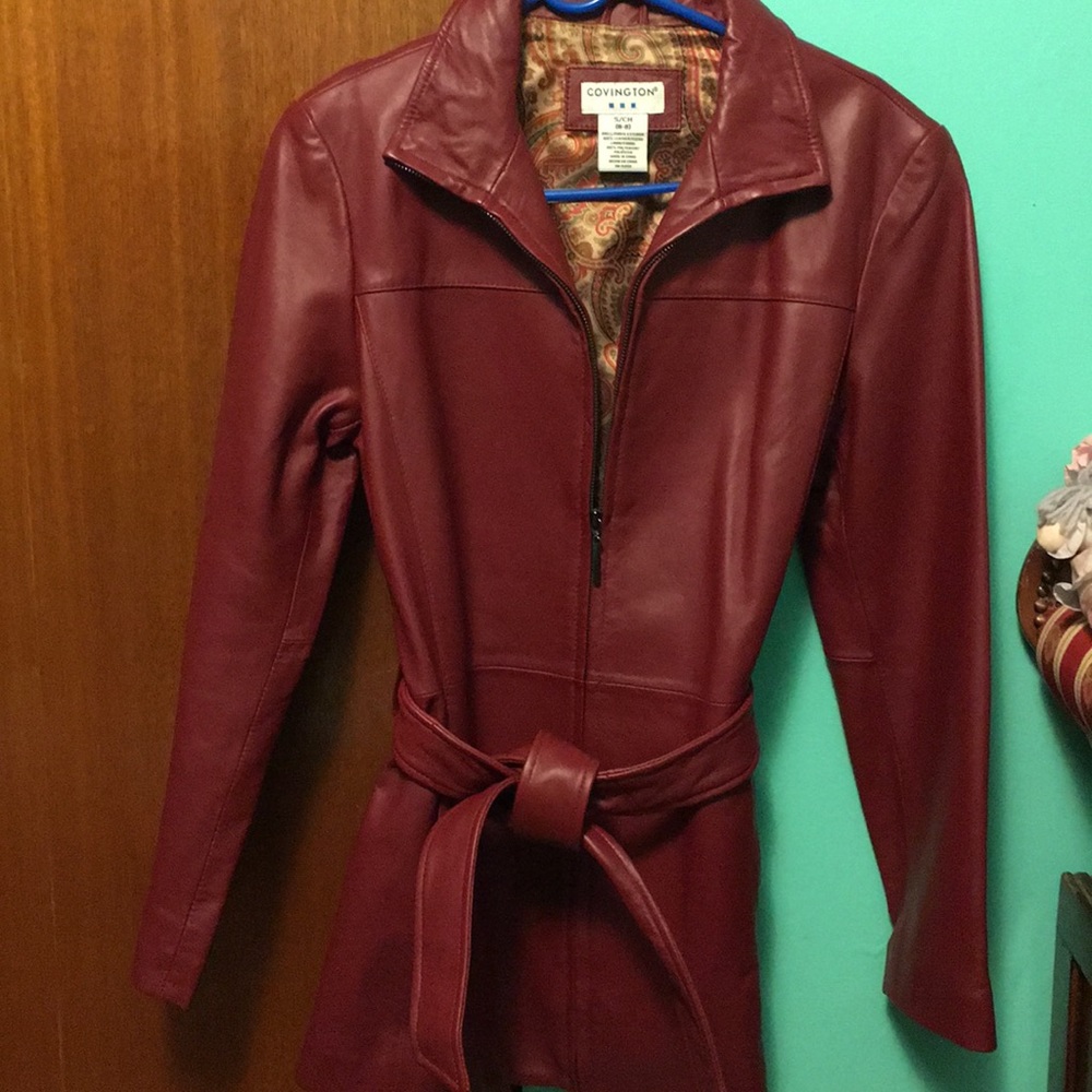 Red Leather Jacket