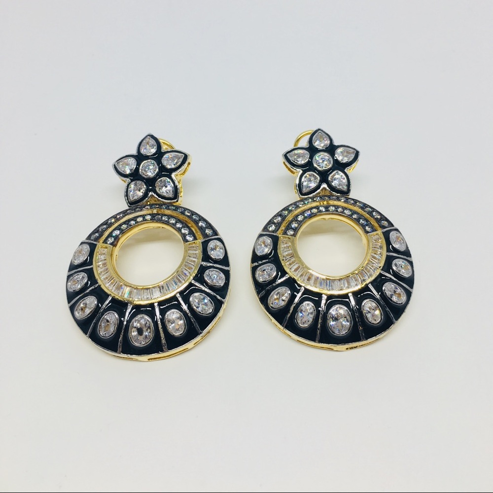 NEW Bollywood Indian Chandbali Earrings.