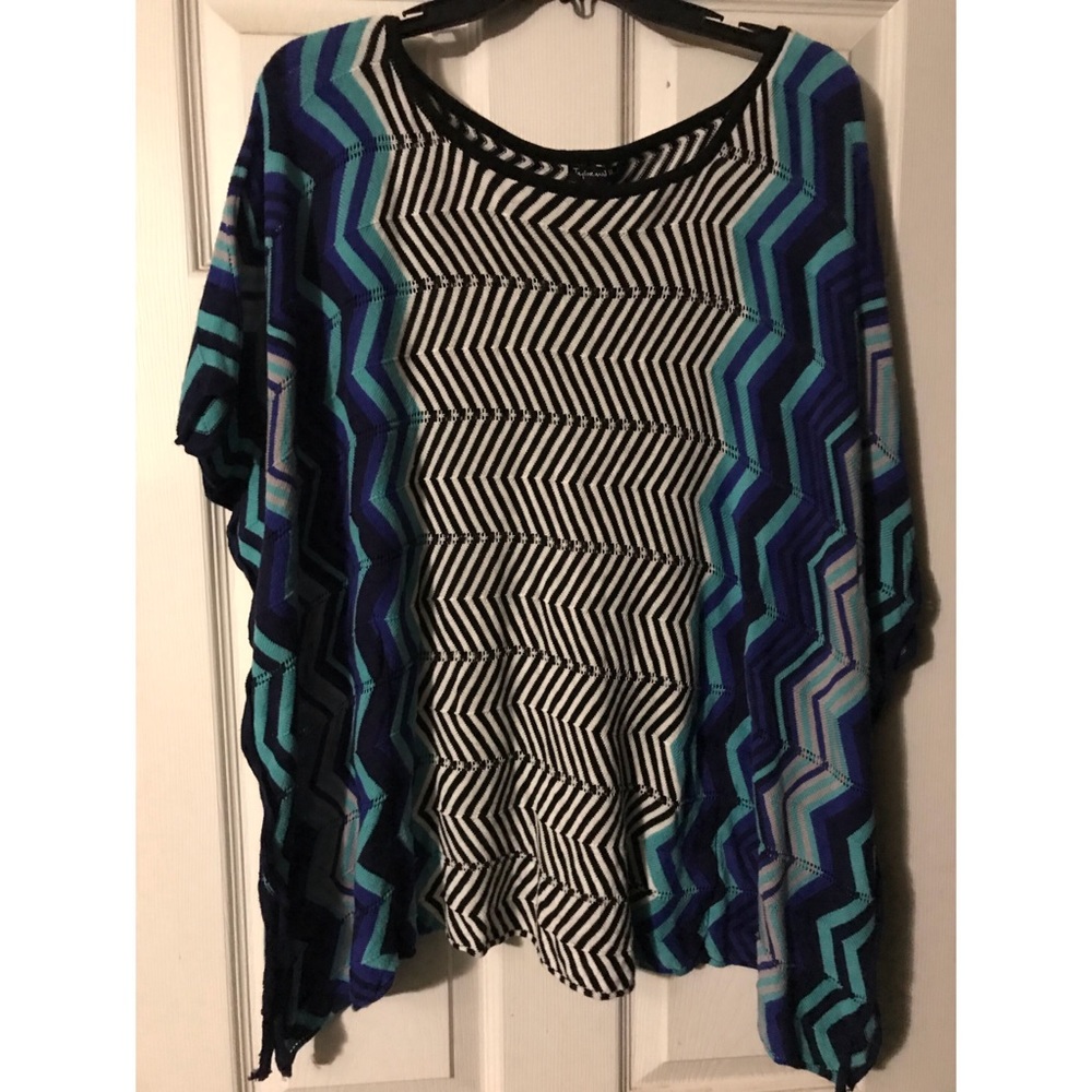 Sweater poncho