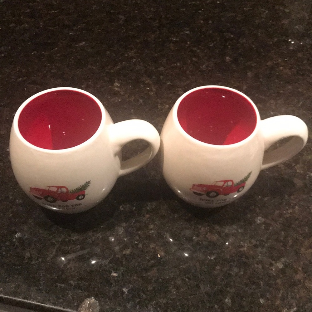 Rae Dunn Christmas Home For the Holidays mug set