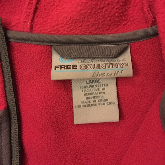 Free Country Zip-Up Fleece - Picture 3 of 6