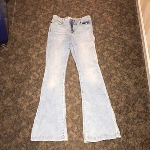 forever 21 bell bottom jeans