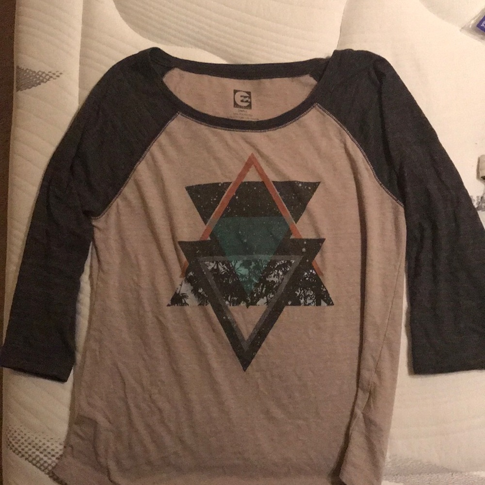 Billabong three quarter sleeve shirt