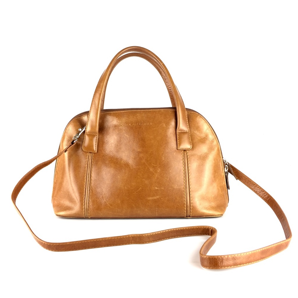 Derek Alexander double handle zip purse