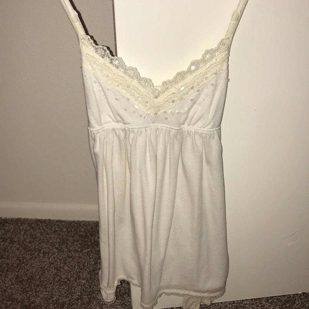 Beads embedded at top