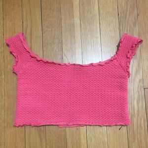 Intimately Cold Shoulder Crop - XS/S