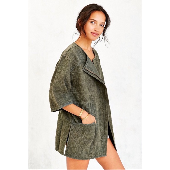 RARE Staring at Stars Ecote Quilted Moto Jacket - Picture 3 of 12