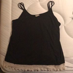 Full tilt black tank top