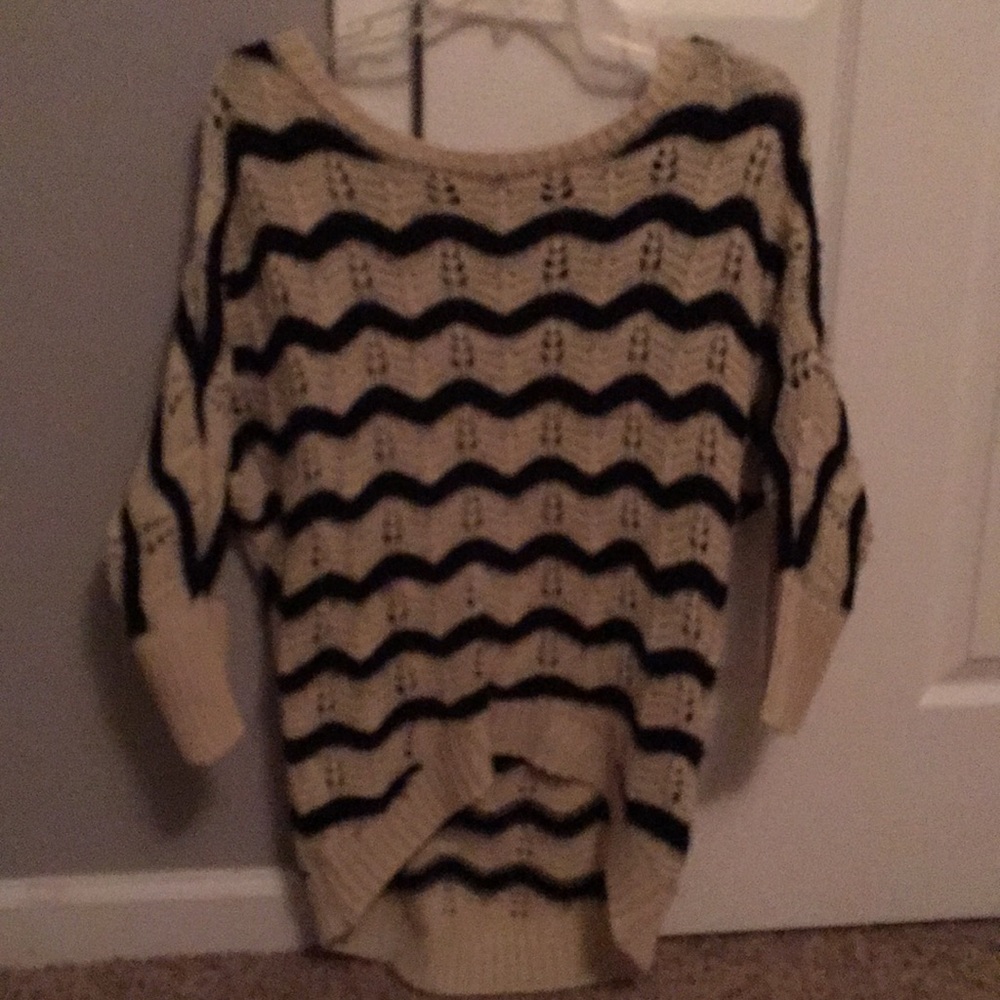 Charlotte Russe chevron sweater