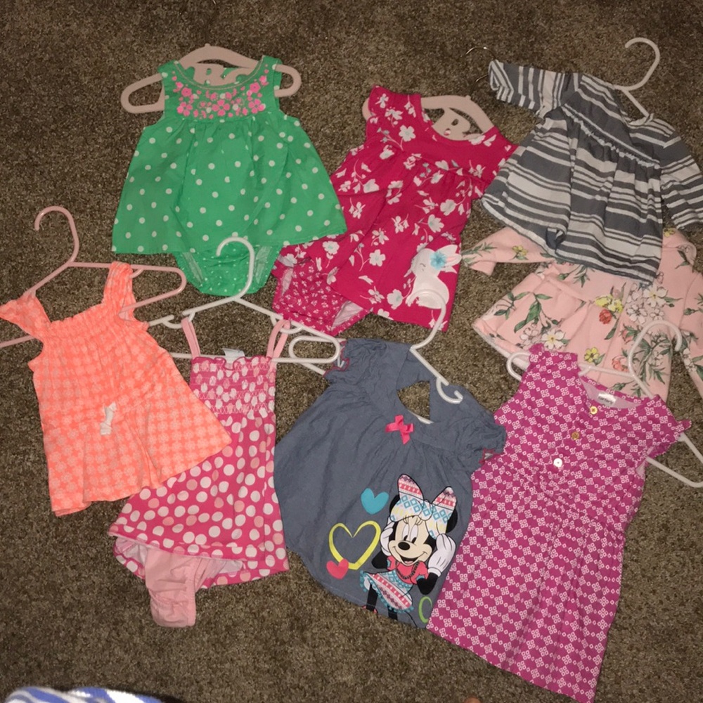 Baby girls clothes! Mostly 0-9 months!