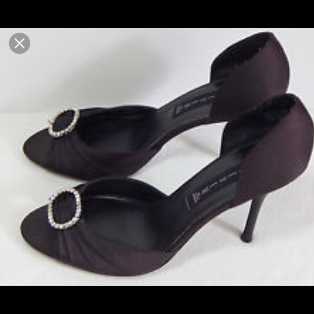 Satin Steven formal d’orsay pump size 10.