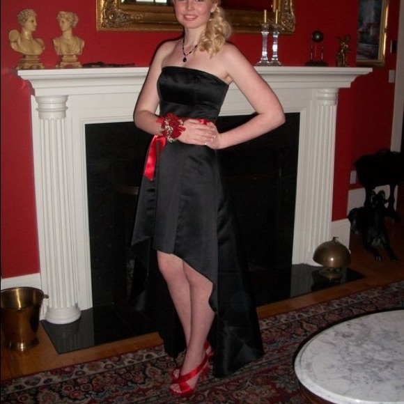 ✨PROM SHOES✨ Red Satin Heel - Picture 4 of 4
