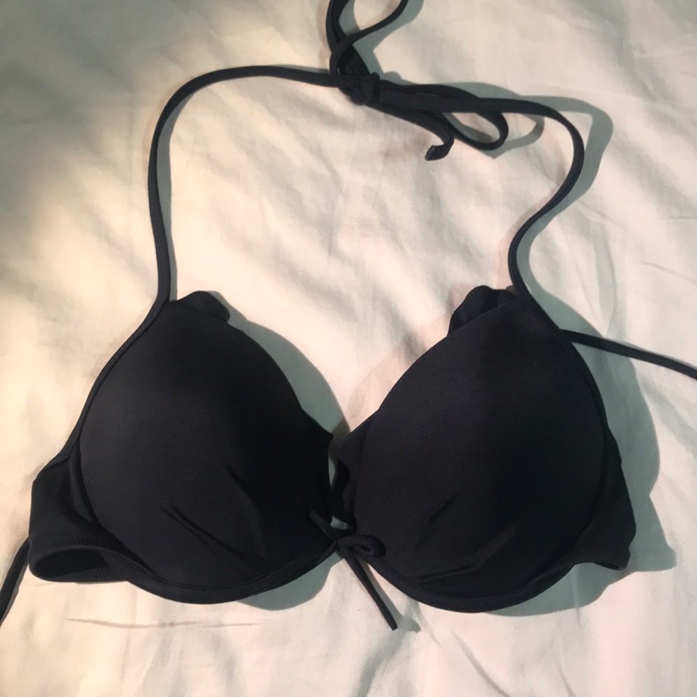Victoria’s Secret Black Bikini Push-up 34B