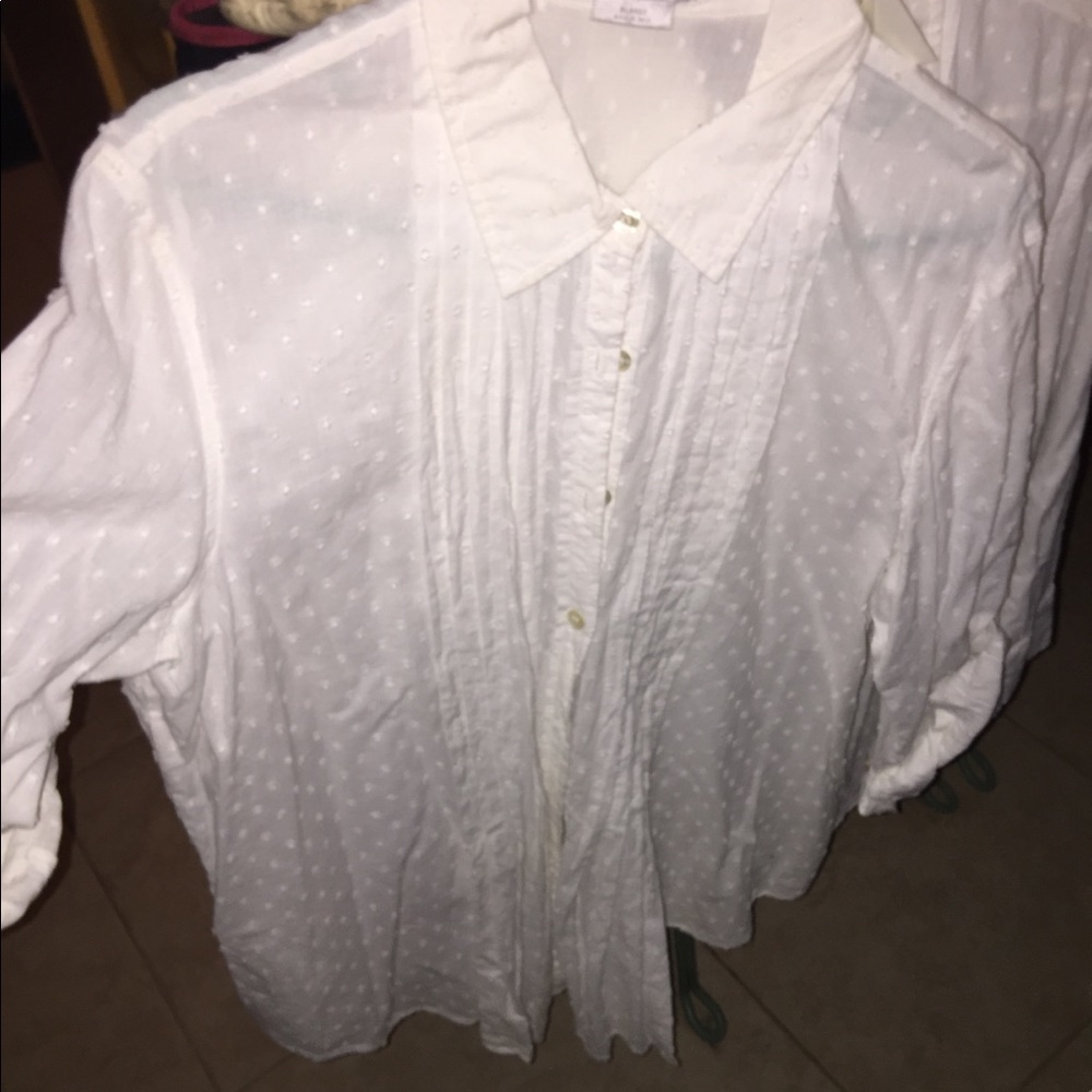 Van Heusen blouses. Asking $30/BOTH or $20 each.