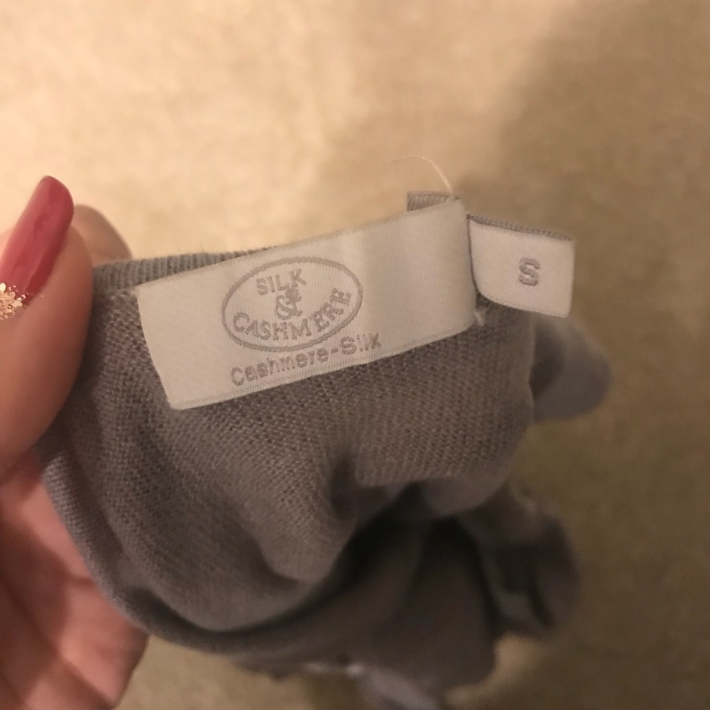 Silk & Cashmere Tunic Ultrasoft Real Cashmere