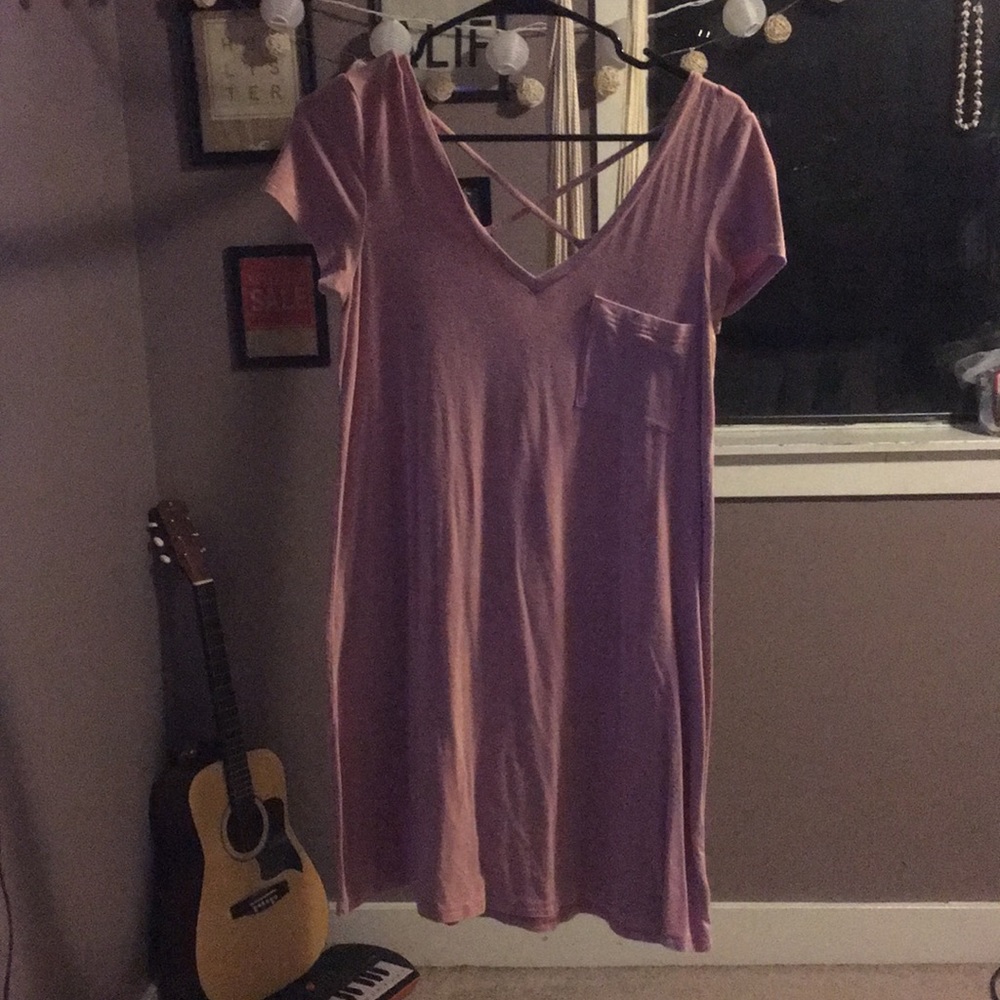 Soft and sexy pink dress