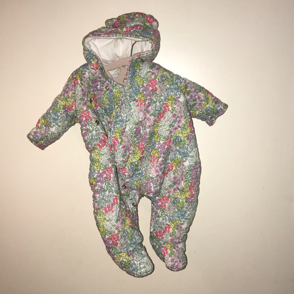 Floral onesie