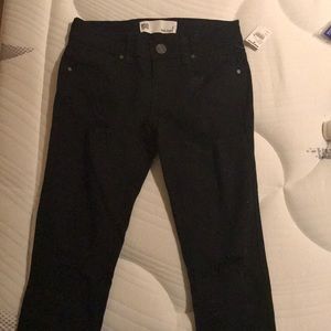 Black skinny jeans