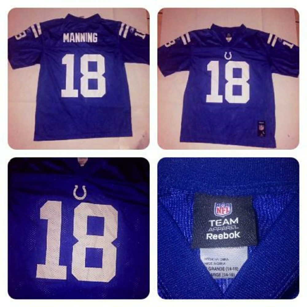 MANNING IND.COLTS THROWBACK